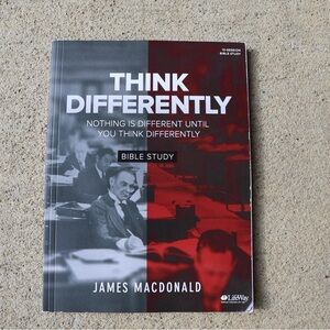 Think differently Bible study by James Macdonald from life way  not used